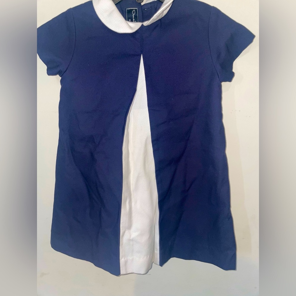 Toddler blue dress